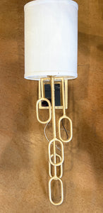 Gold Ring Wall Sconce