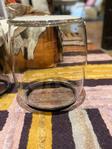 Clear Glass Stools