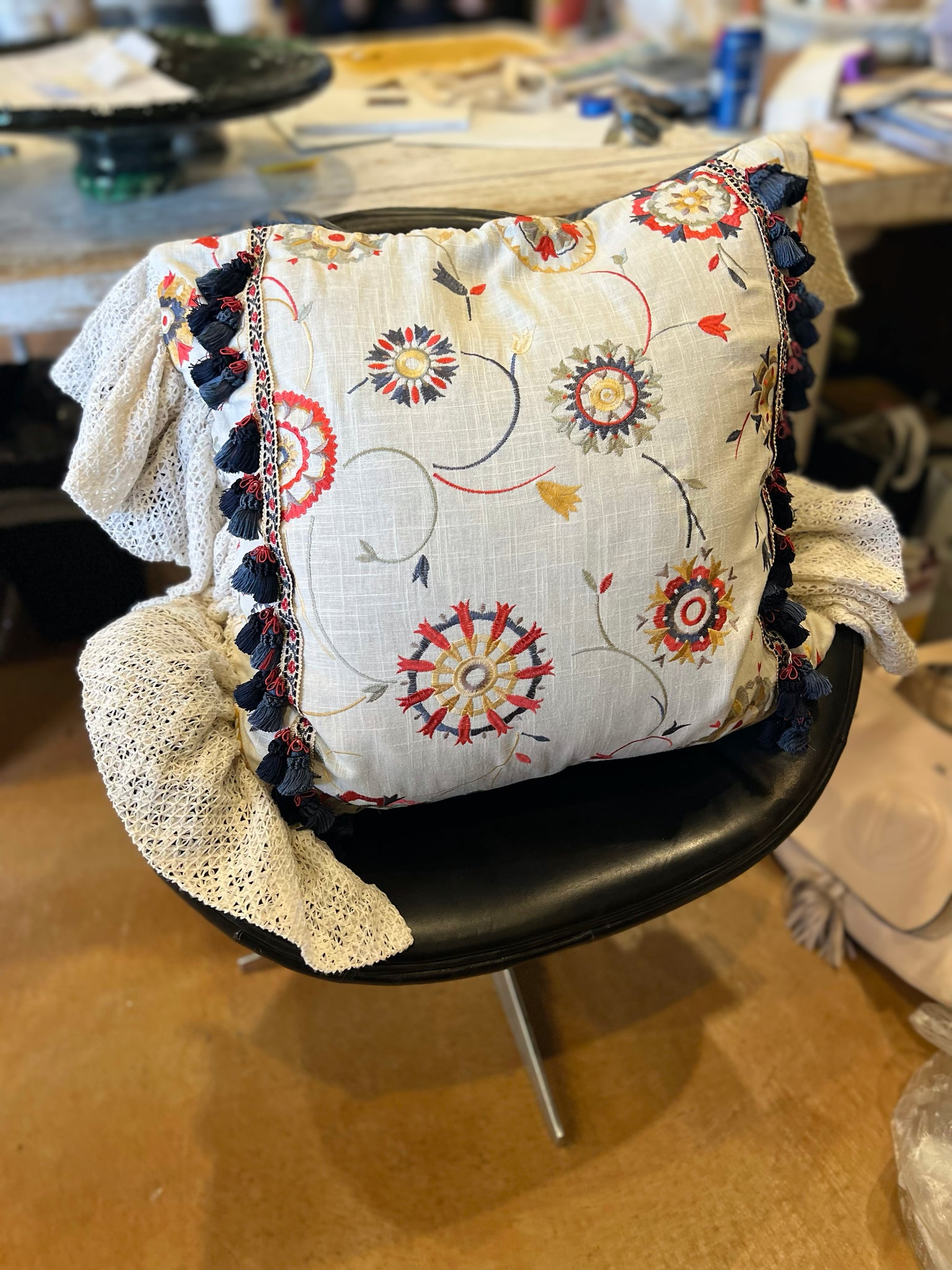 Fringe Pillow