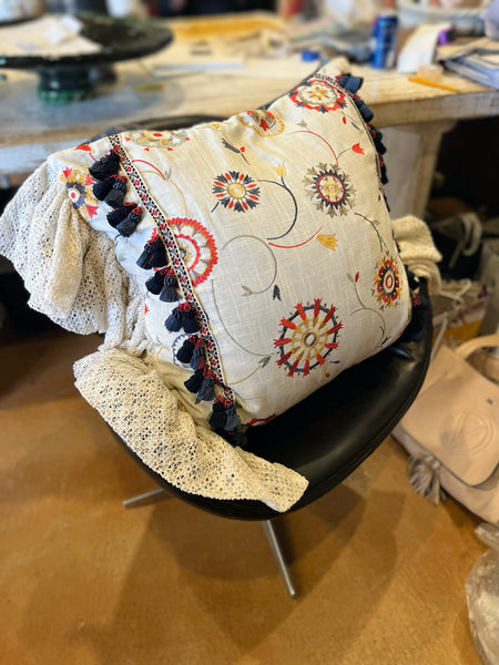Fringe Pillow
