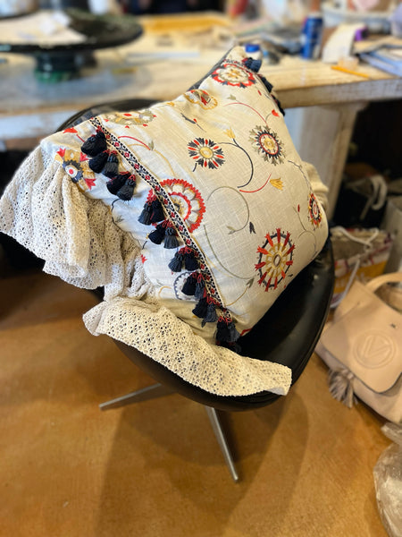 Fringe Pillow