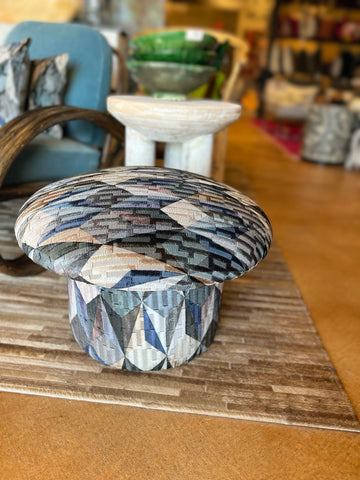 Geometric Mushroom Stool