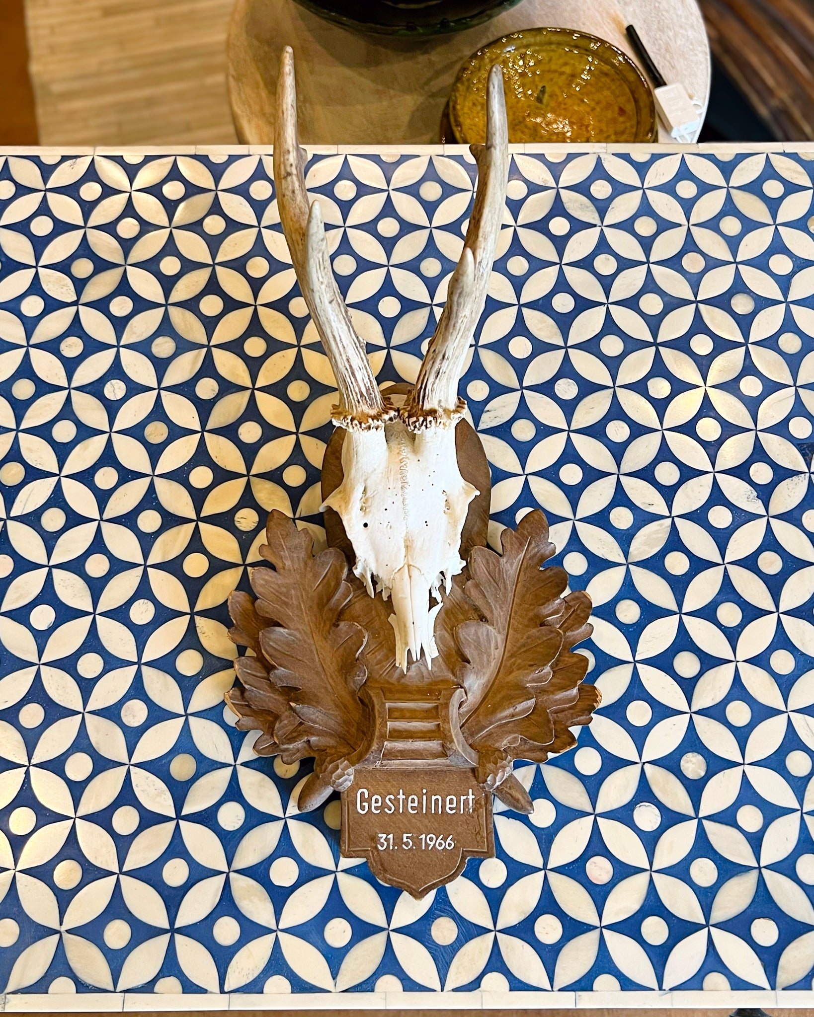Roe Deer Antler Plaques