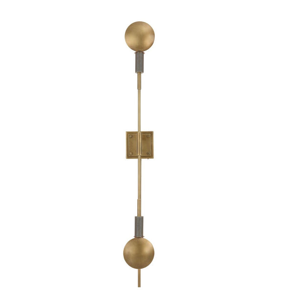 Backlit Sconce Brass