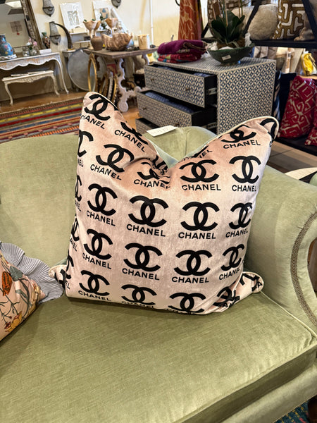 Andrea Meister Chanel Velvet Pillow