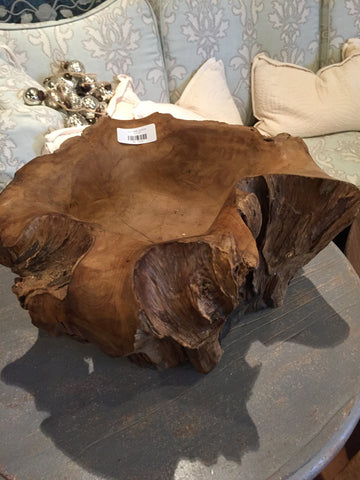 Teak bowl- medium
