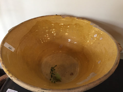 Large Yellow Bowl