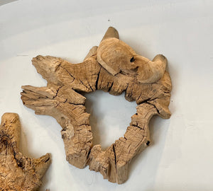 Teak Wall Piece 24 x 24