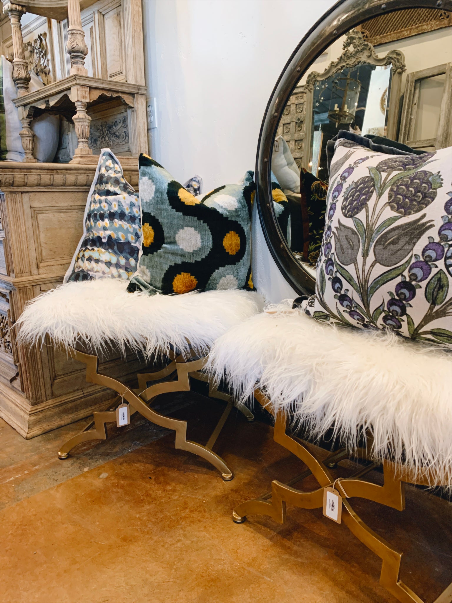 Bench-Sheepskin