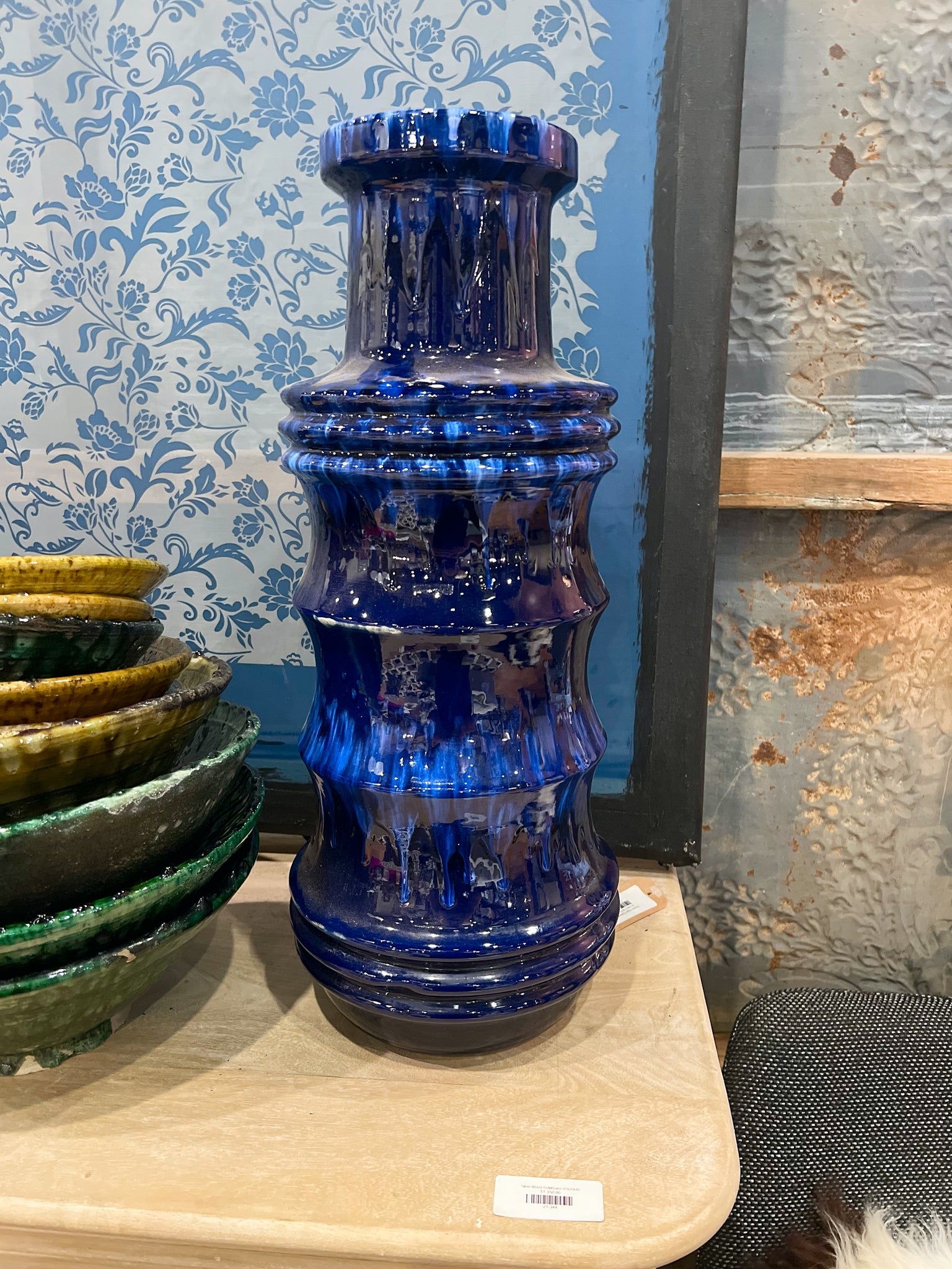 Tamgrout Blue Vase