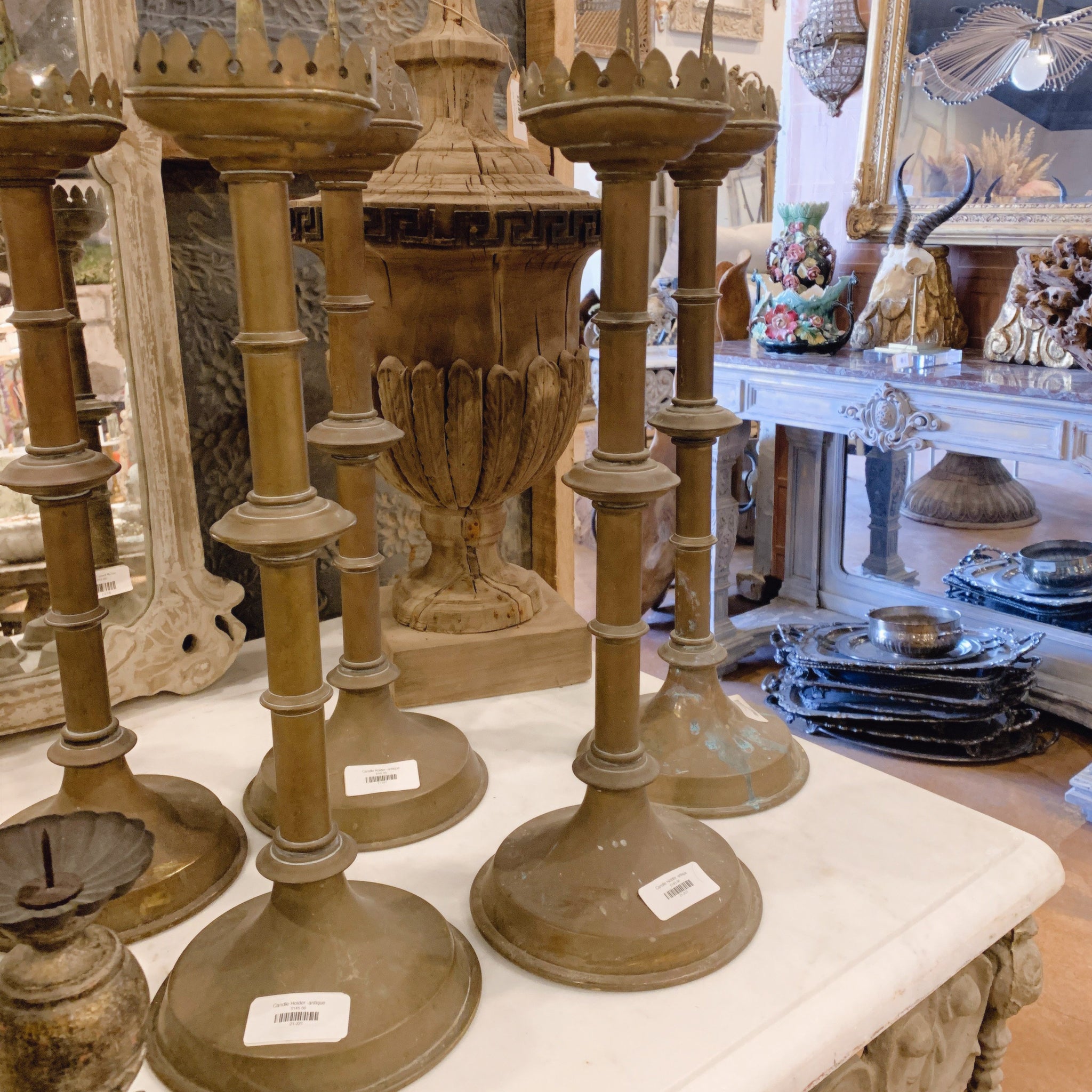 Candle Holder - Antique