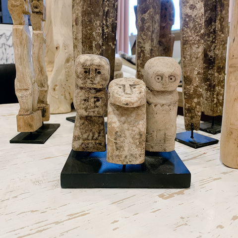 Carved Stone Head