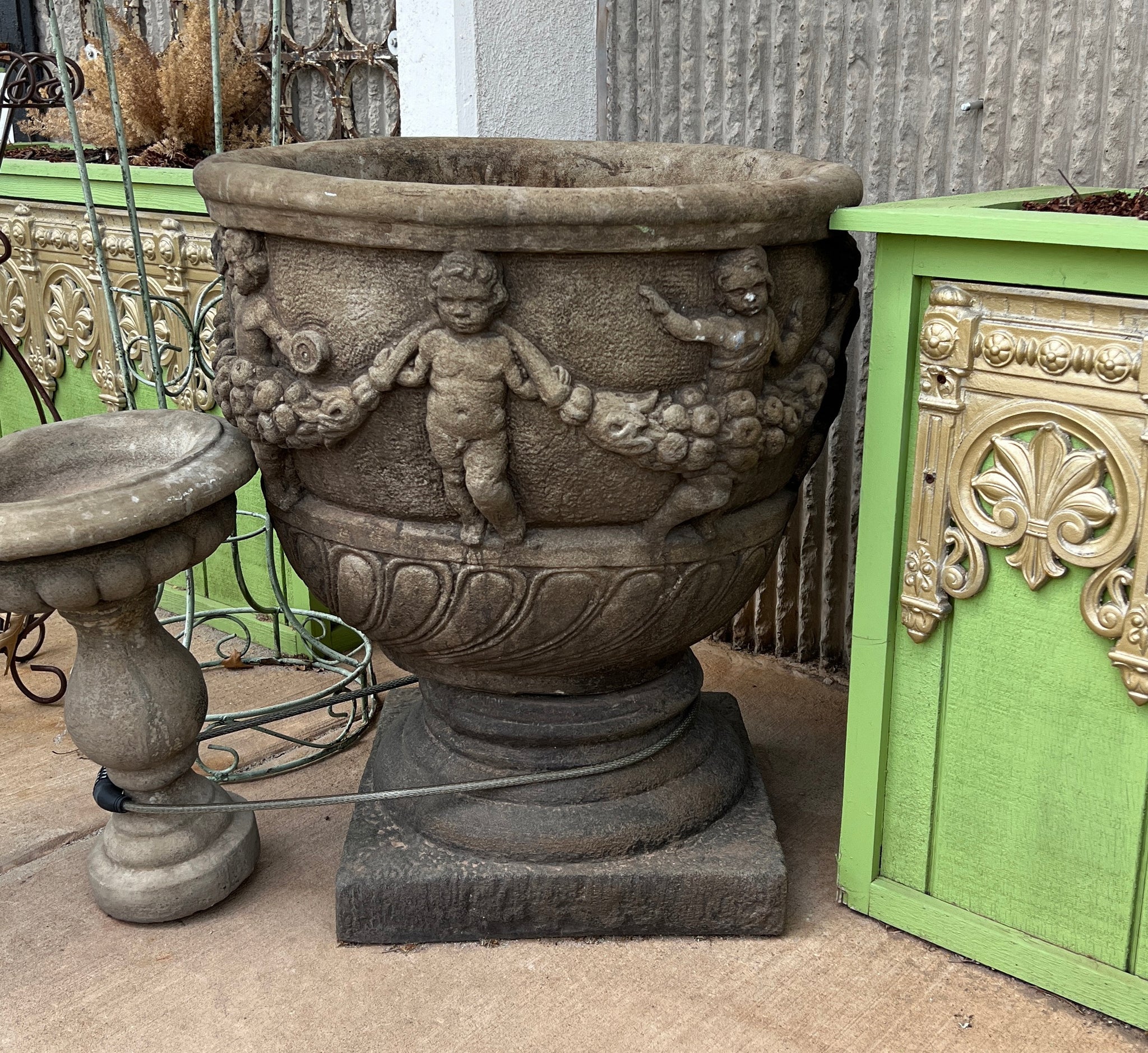 Cherub Planter