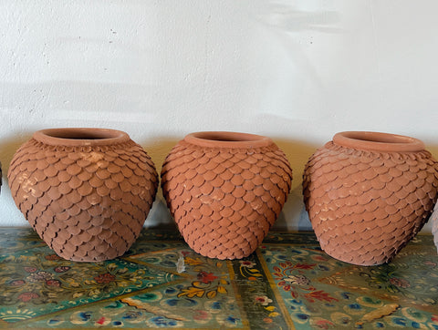 Terra Cotta Scale Pot