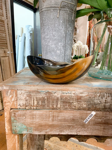 Cow Horn Bowl - Small
