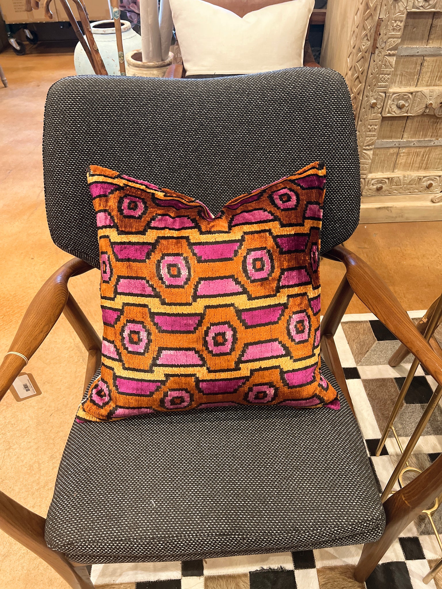 Designer Fabric Pillow - 20 x 20