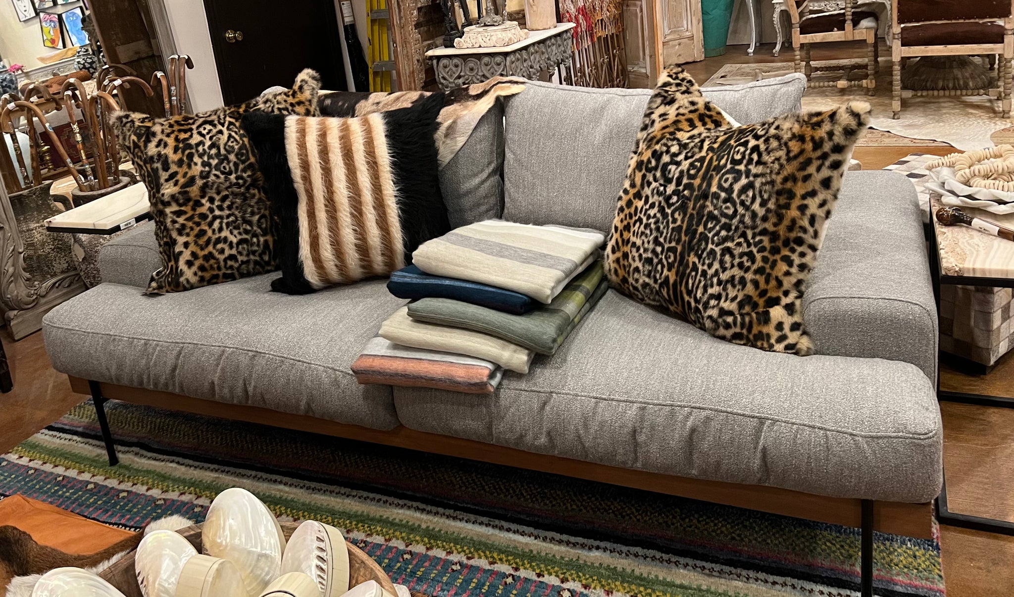 Modern Grey Sofa