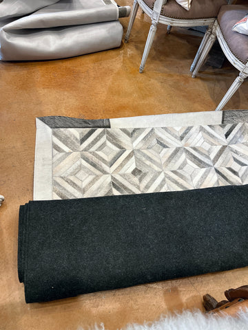 Herringbone Hide Rug