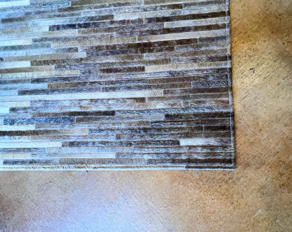 Patchwork Ombre Hide Rug