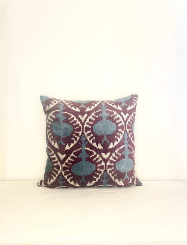 Silk Designer Pillow 18 x 18