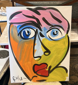 Peter Kiel Face Paintings