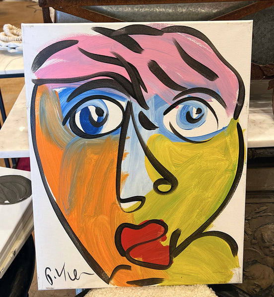 Peter Kiel Face Paintings