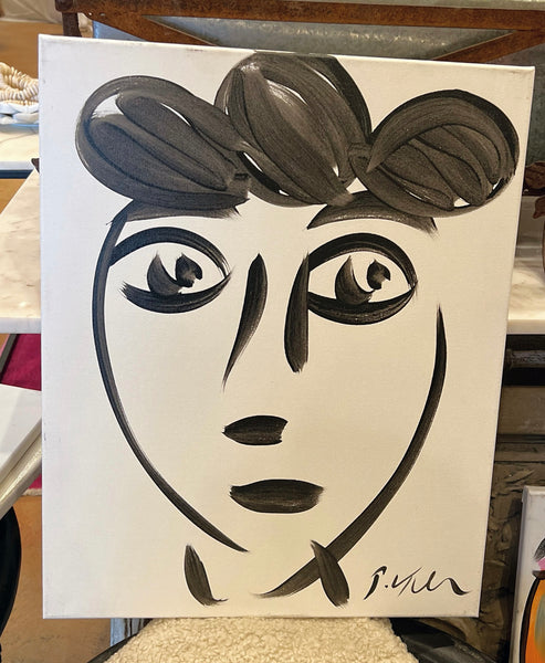 Peter Kiel Face Paintings