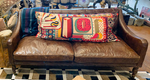 Leather Loveseat