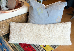 Knitted Rabbit Pillow 18 x 50