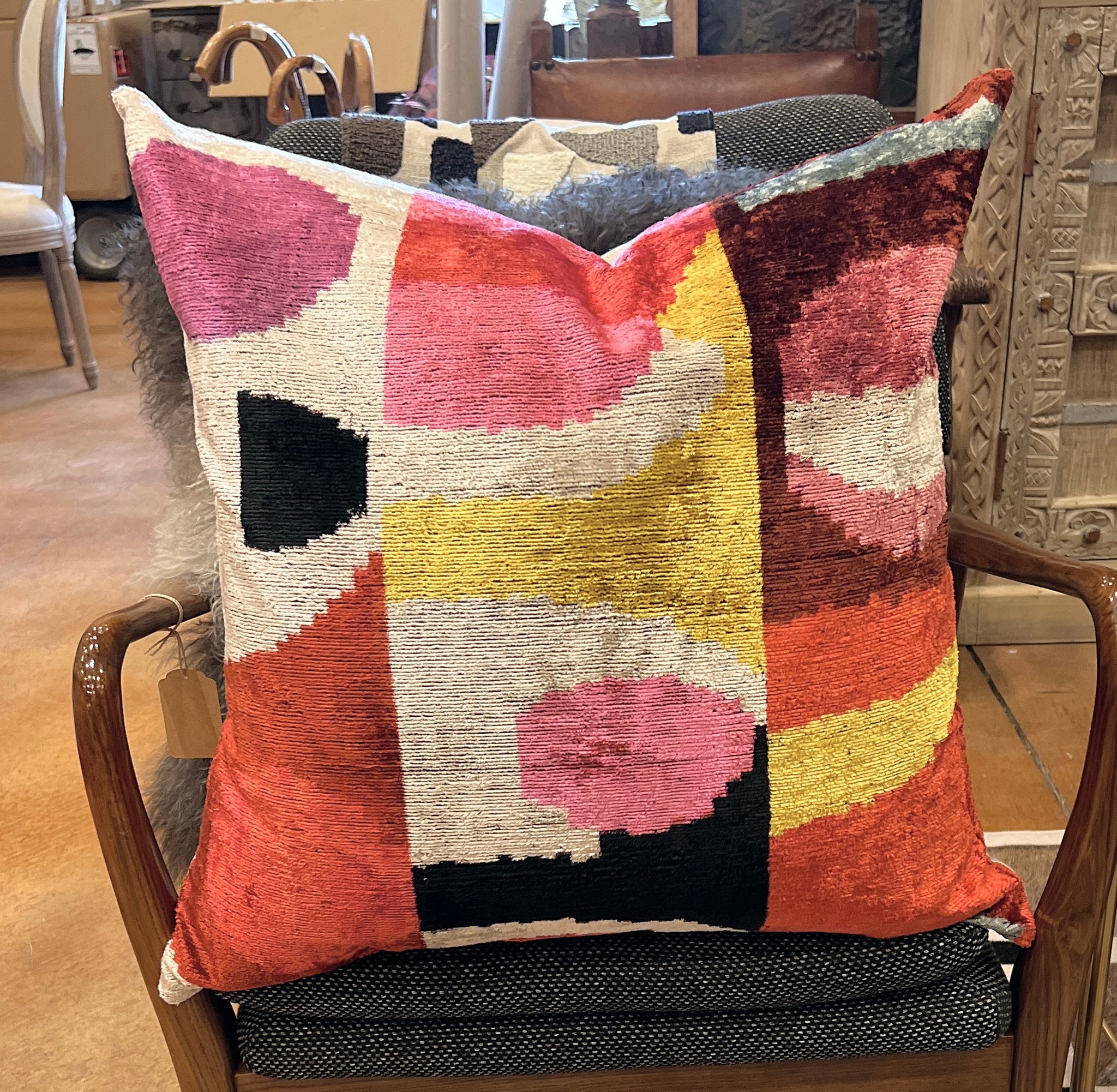 Silk Velvet Pillow - 24x24