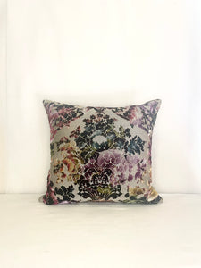 Silver & Jewel Tones Pillow