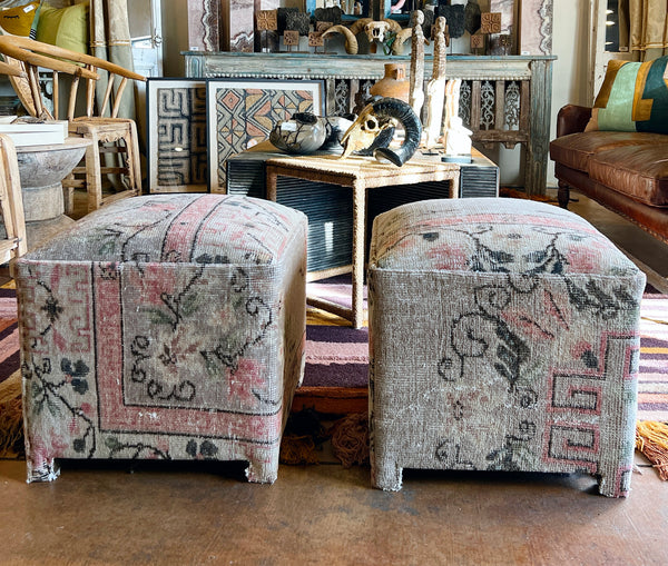 Turkish Rug Stool