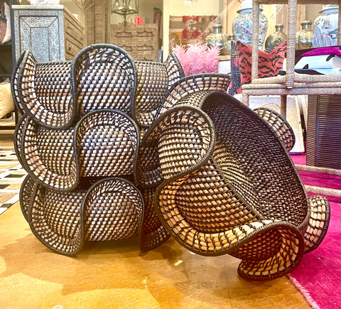 Woven Basket Centerpiece