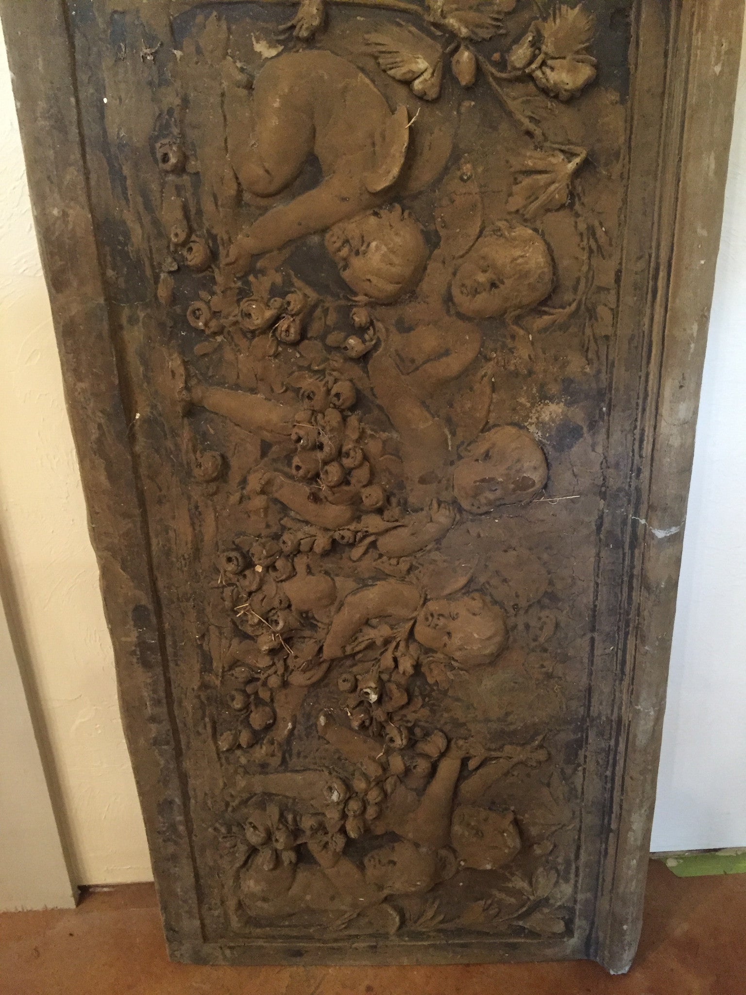 Antique Angel Plaque