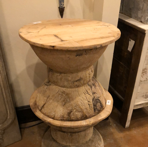 Table-Wood, Teak Pillar