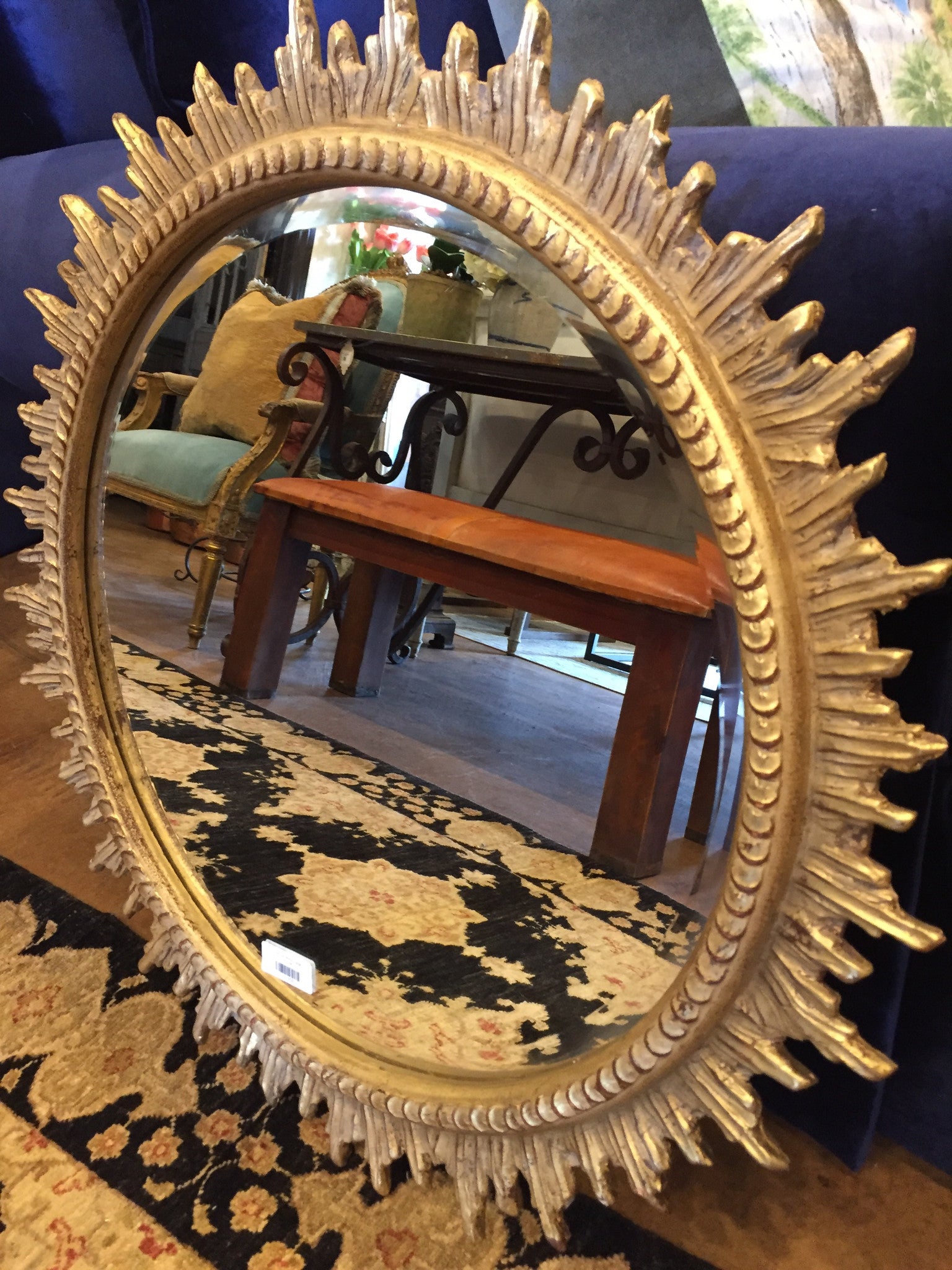 Mirror-Gold Sun Large