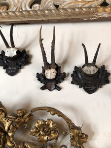 Antler- Antique, signed