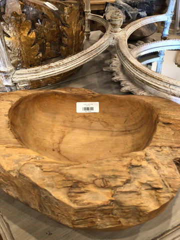Teak Round bowl