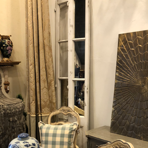 Antique white shutters 10" x 96"