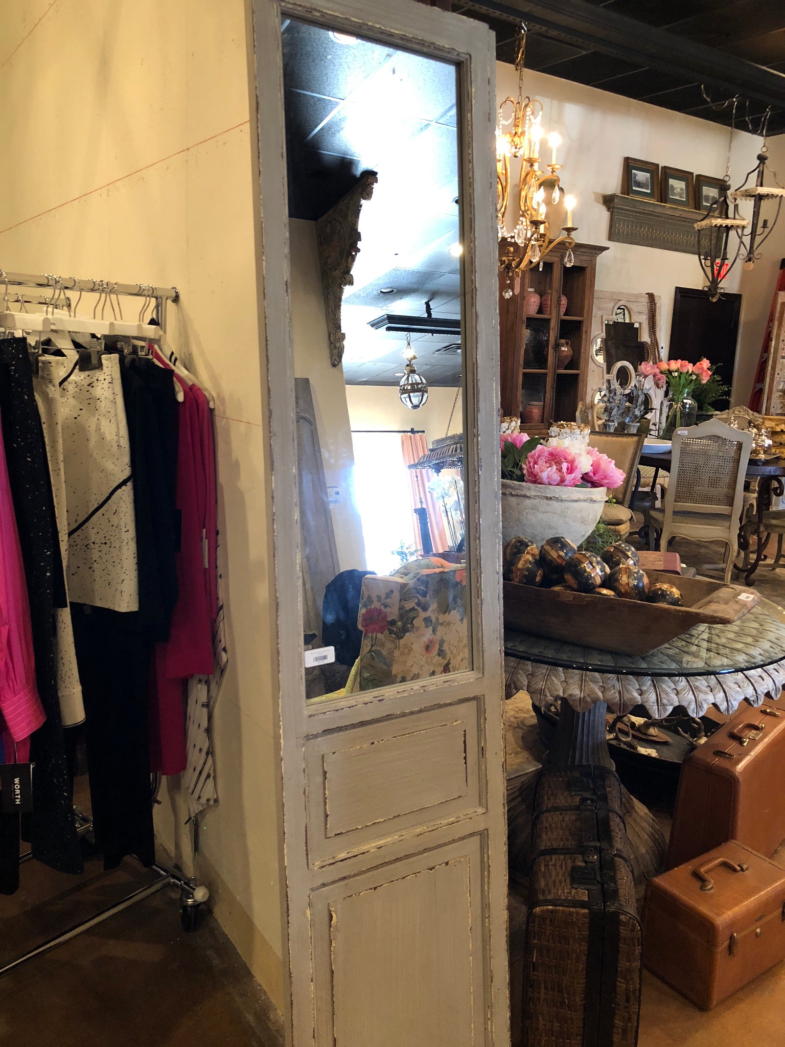 Mirrored cabinet doors-set