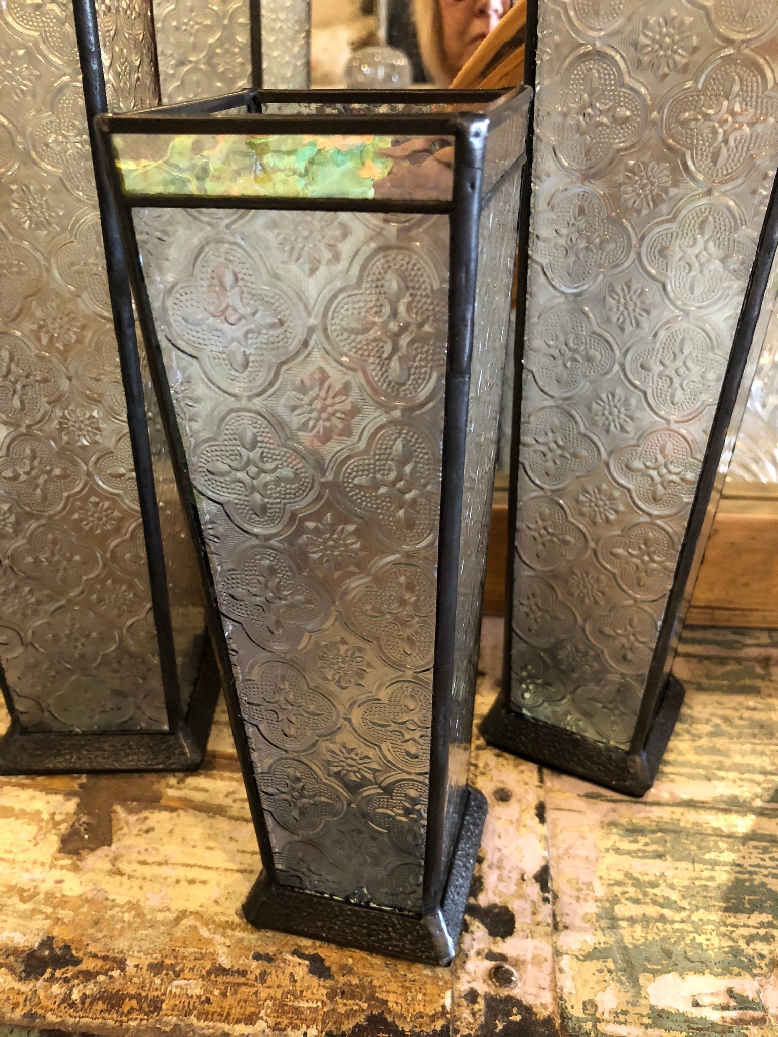 Etched Vase - Small