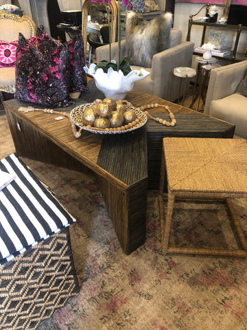 Coffee Table with side tables