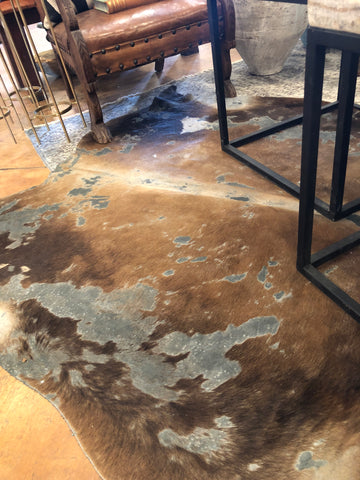 Cowhide-Blue