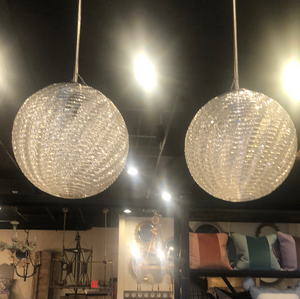 Vintage Globe Pendants - Lighting