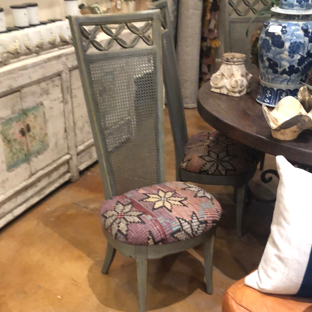 Kilim Dining Chairs - 6