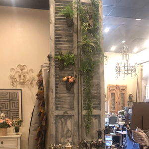Antique Blue Shutters 29 x 83.75