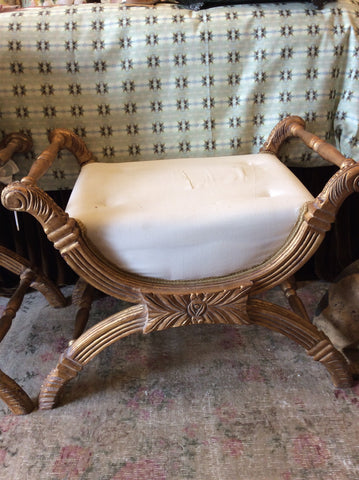 French Bench with Arms