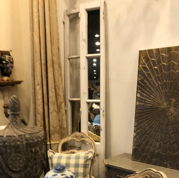 Antique white shutters 10" x 96"
