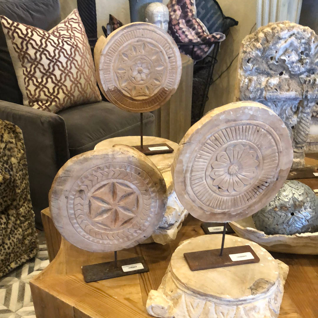 Wood Carving on Stand