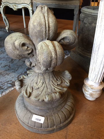 Concrete Fleur de lis